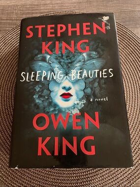 Stephen King & Owen King "Sleeping Beauties" Hardcover - Black & Teal Cover